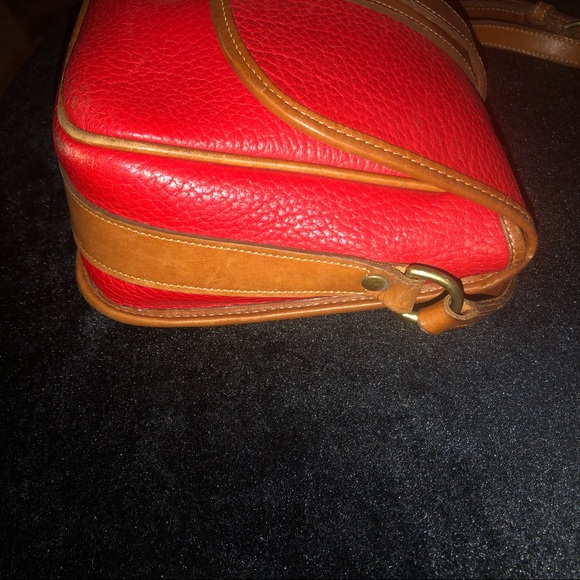 Vintage Dooney & Bourke All-Weather Leather Equestrian Crossbody Bag - Picture 6 of 14